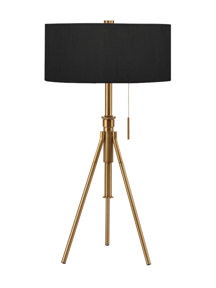 Tripoli verstelbare tafellamp - Farmhouse Pattern Shades voor wholesale door SBC Decor