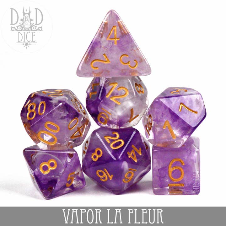 DNDDICE.COM - Wholesale Dice - Vapor La Fleur