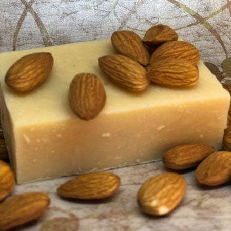 Sweet Almond Goat's Milk Soap for wholesale by Nellie's Natural Soap