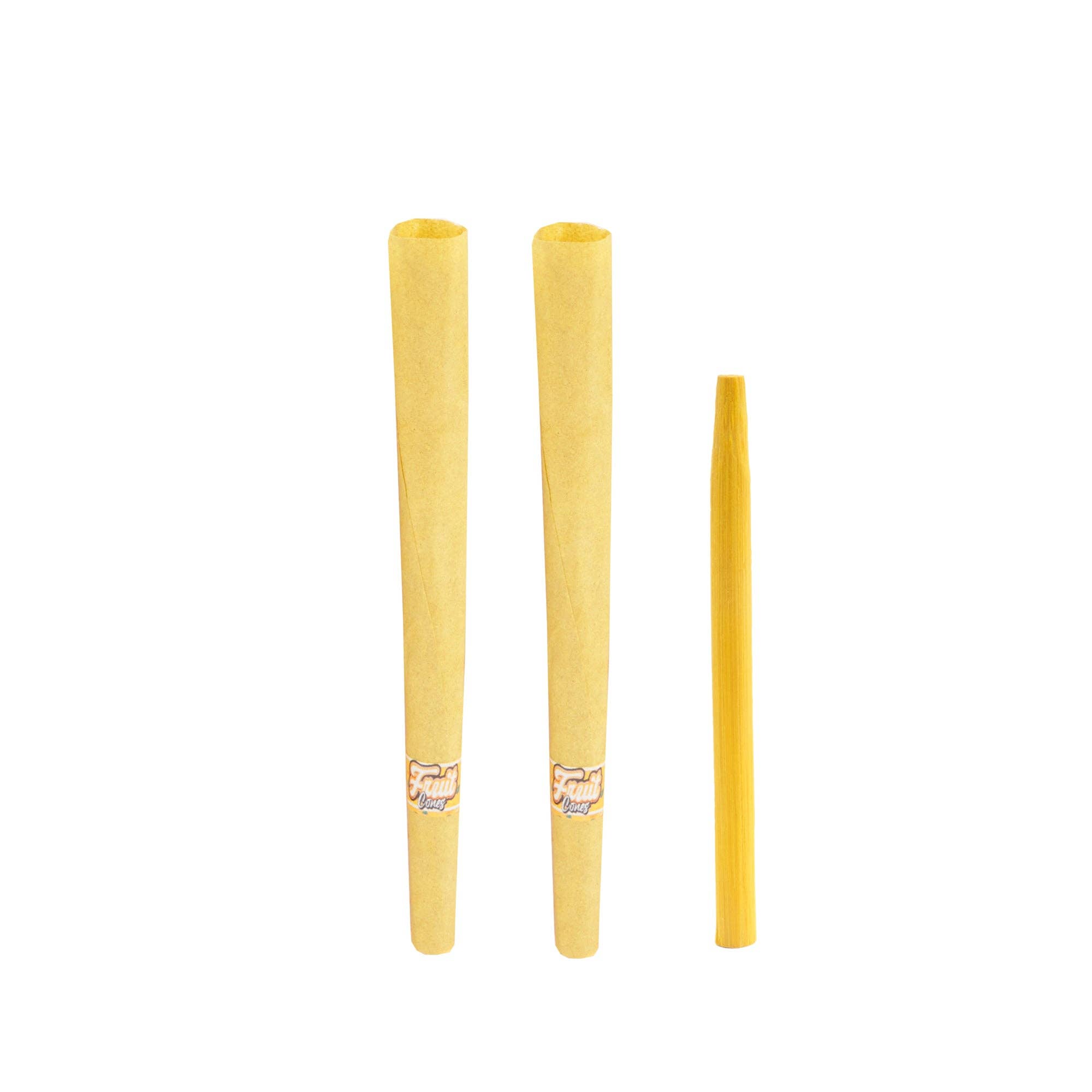 Cannatron - Wholesale Retailer Display - Paper & Novelty - Fruit Cuts Natural Pulp Cones - King Size - 2pk - 10ct4