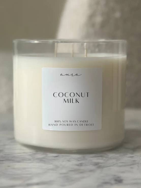 Kokosmilchkerze für den Großhandel von Aura