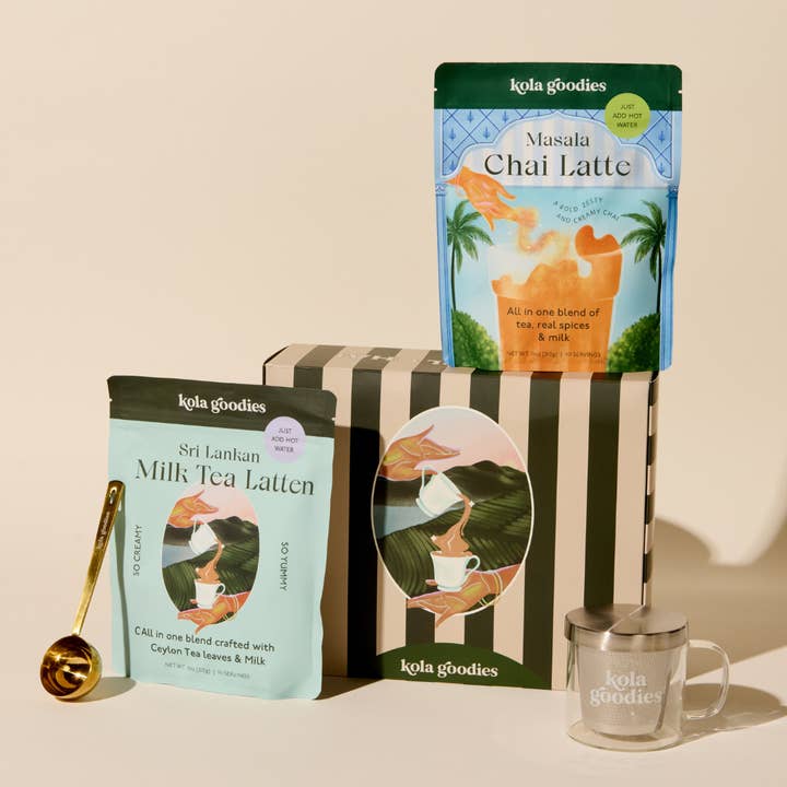 Lazy Girl Starter Gift Set for wholesale by Lazy Girl Chai | Kola Goodies