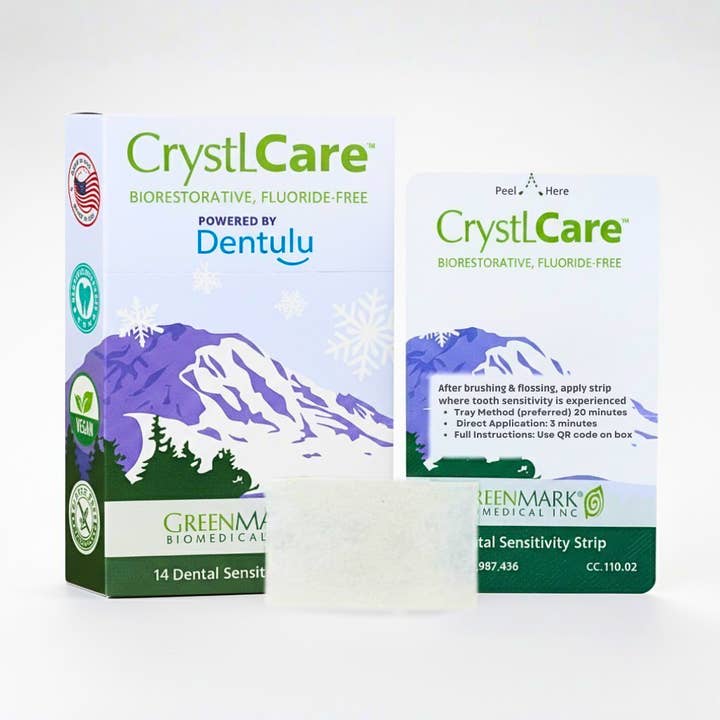 CrystLCareâ„¢ Biorestorative, Fluoride-Free-sensitivity relief for wholesale by DENTULU