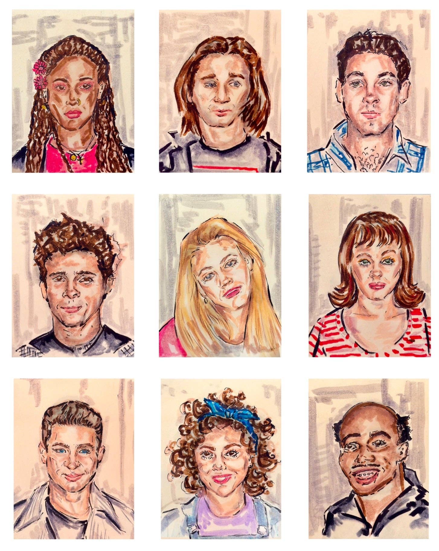 Paper 8 - Wholesale Grafisch sweatshirt - Dames - CLUELESS sweatshirt met polaroids1