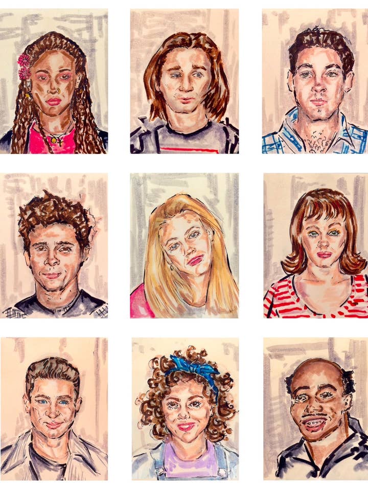 Paper 8 - Wholesale Grafisch sweatshirt - Dames - CLUELESS sweatshirt met polaroids1