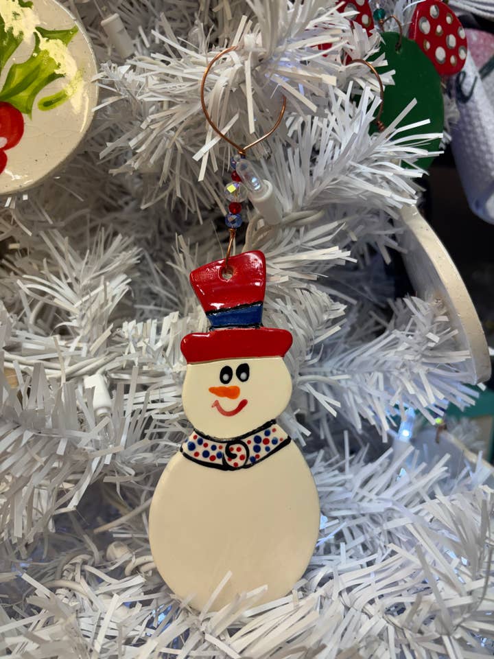 Snowman with Scarf for wholesale by Melony Designs