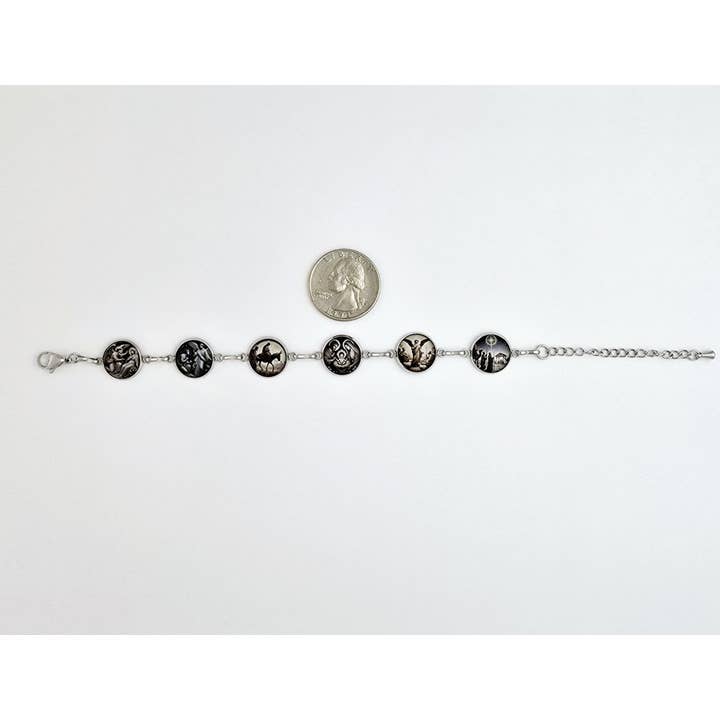 Olive Dominus - Wholesale Charm/Dangle Bracelet - Nativity Story Christmas Charm Bracelet