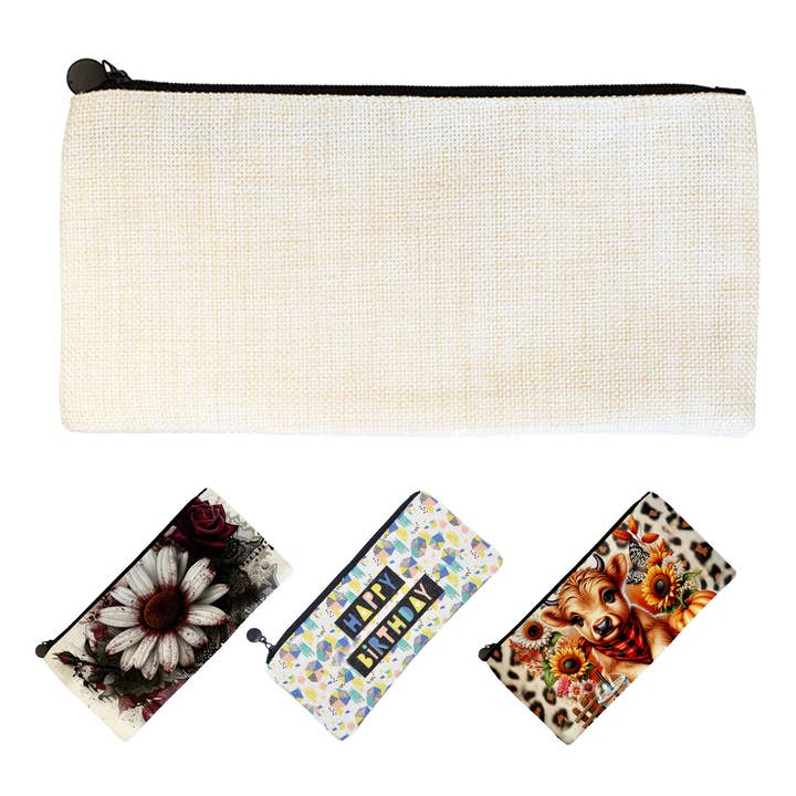 Hogg Outfitters – wholesale Make-up/cosmetic bag – SUBLIMATION LINEN COSMETIC BAG