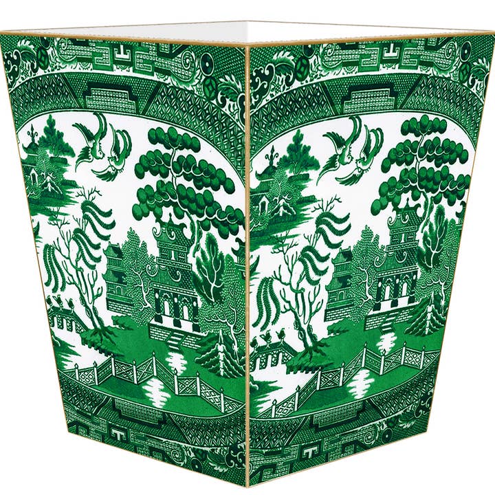 WB6146-Grøn Pileaffaldskurv for engroshandel hos Marye-Kelley