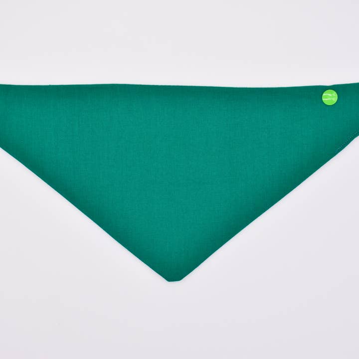 Dog Bandana Basic Green for wholesale by pinkabell e.U.