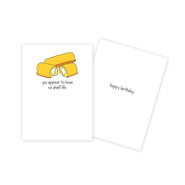 Twinkies Funny Birthday Card for wholesale by Sun Day Greetings