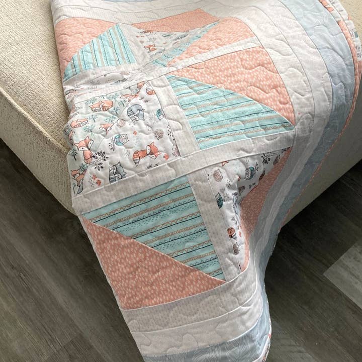 Pattern Princess - Wholesale Quilt - Kids & Baby - Sweet Dreams Easy Baby Quilt 2