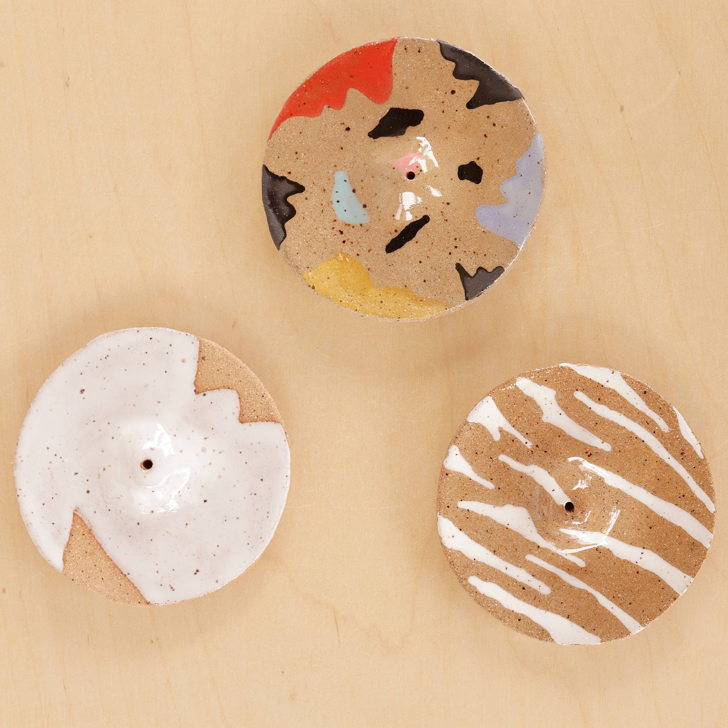 Nightshift Ceramics - Vente Porte-encens - Porte-encens en céramique - Léopard3