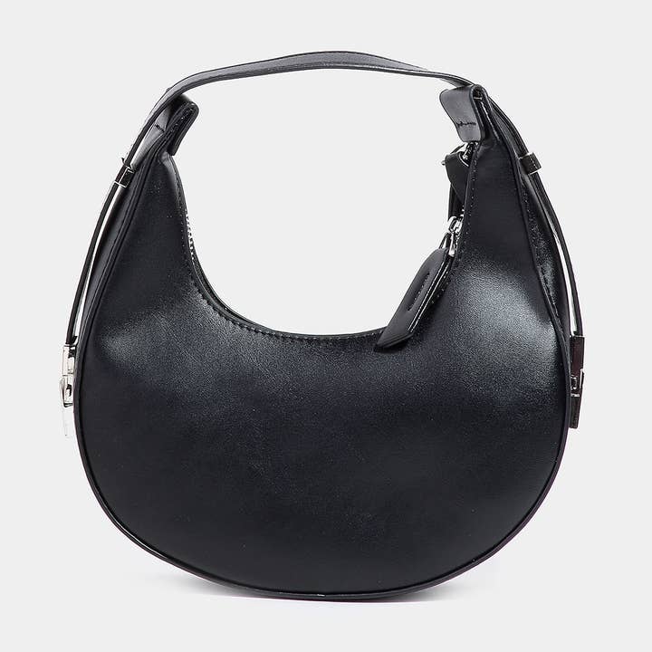 Collections by Fame Accessories - Wholesale Crossbody Bag - Women's - Small Half Moon Handbag