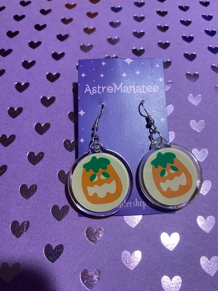 Pendientes de galletas de Halloween para venta al por mayor de AstroManatee Shop