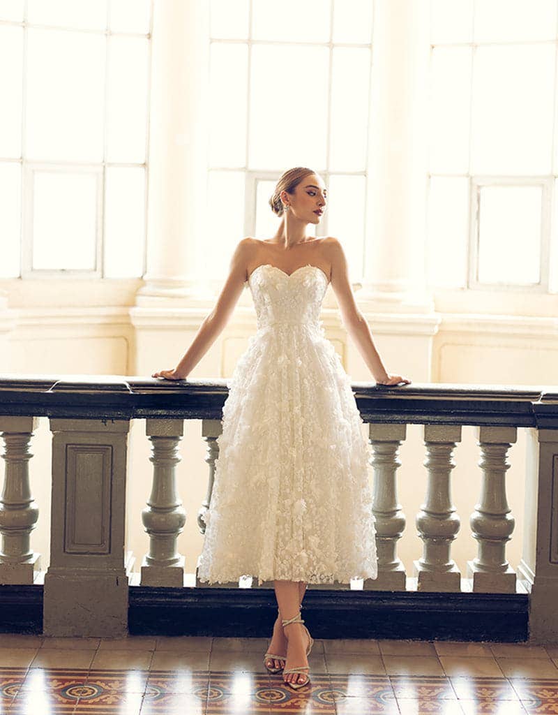 Bariano - Wholesale Dress - Women's - ADELA SWEETHEART PETAL MIDI B41D01S6