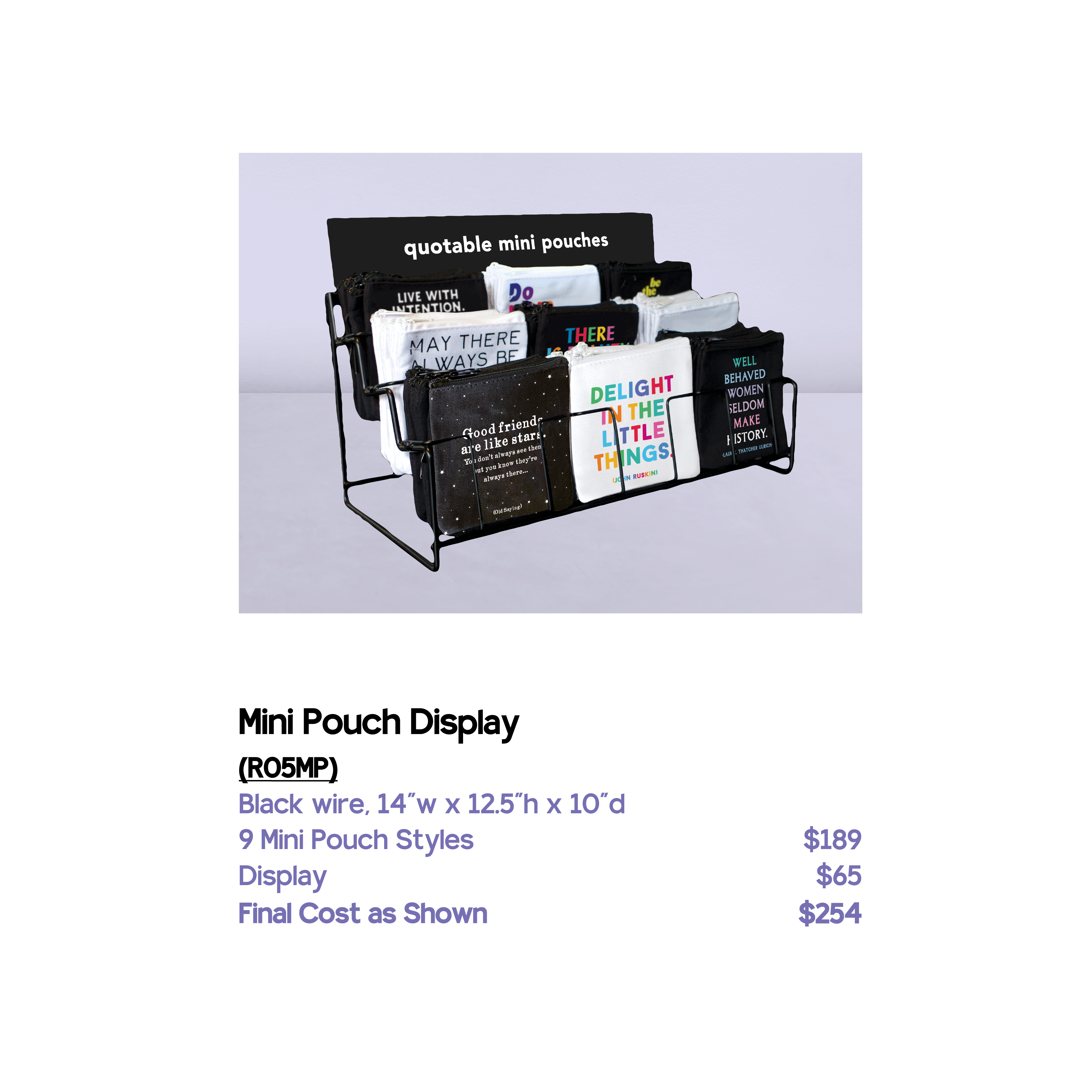 Quotable - Vente Pochette – unisexe - Mini Pochettes - MP201- Ange By Your Side (Bénédiction)2