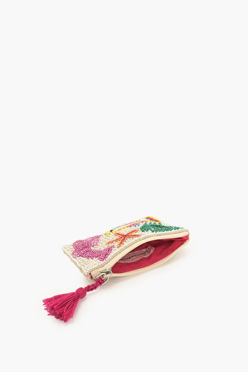 America & Beyond - Wholesale Coin Purse - Women's - Underwater Tales Beaded Coin Pouch2