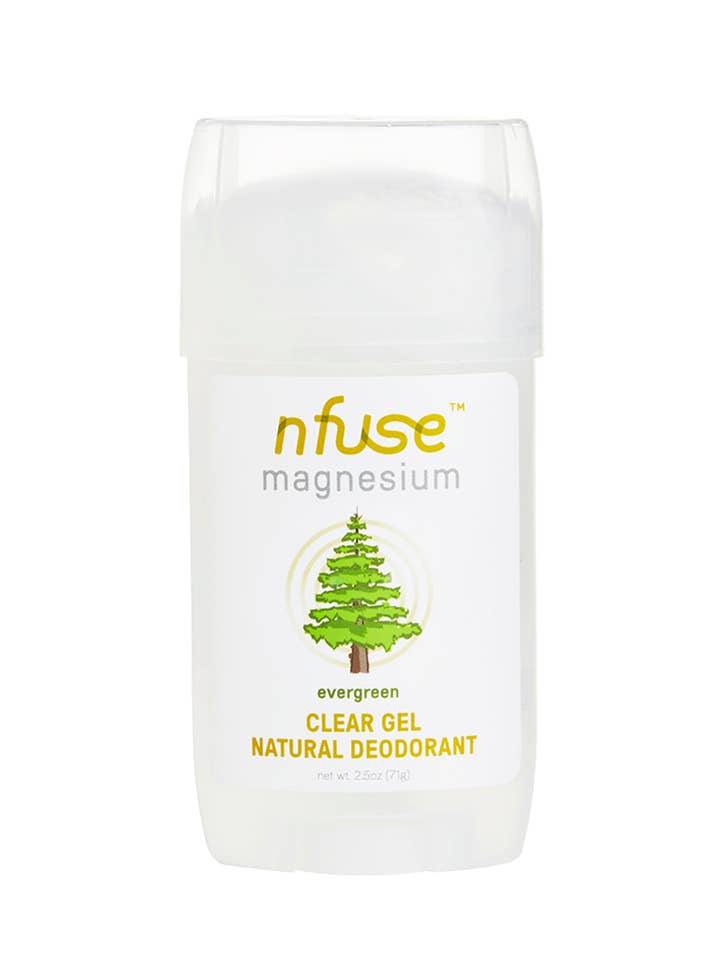 Déodorant gel clair Magnesium Infuse - Evergreen pour la vente par nfuse