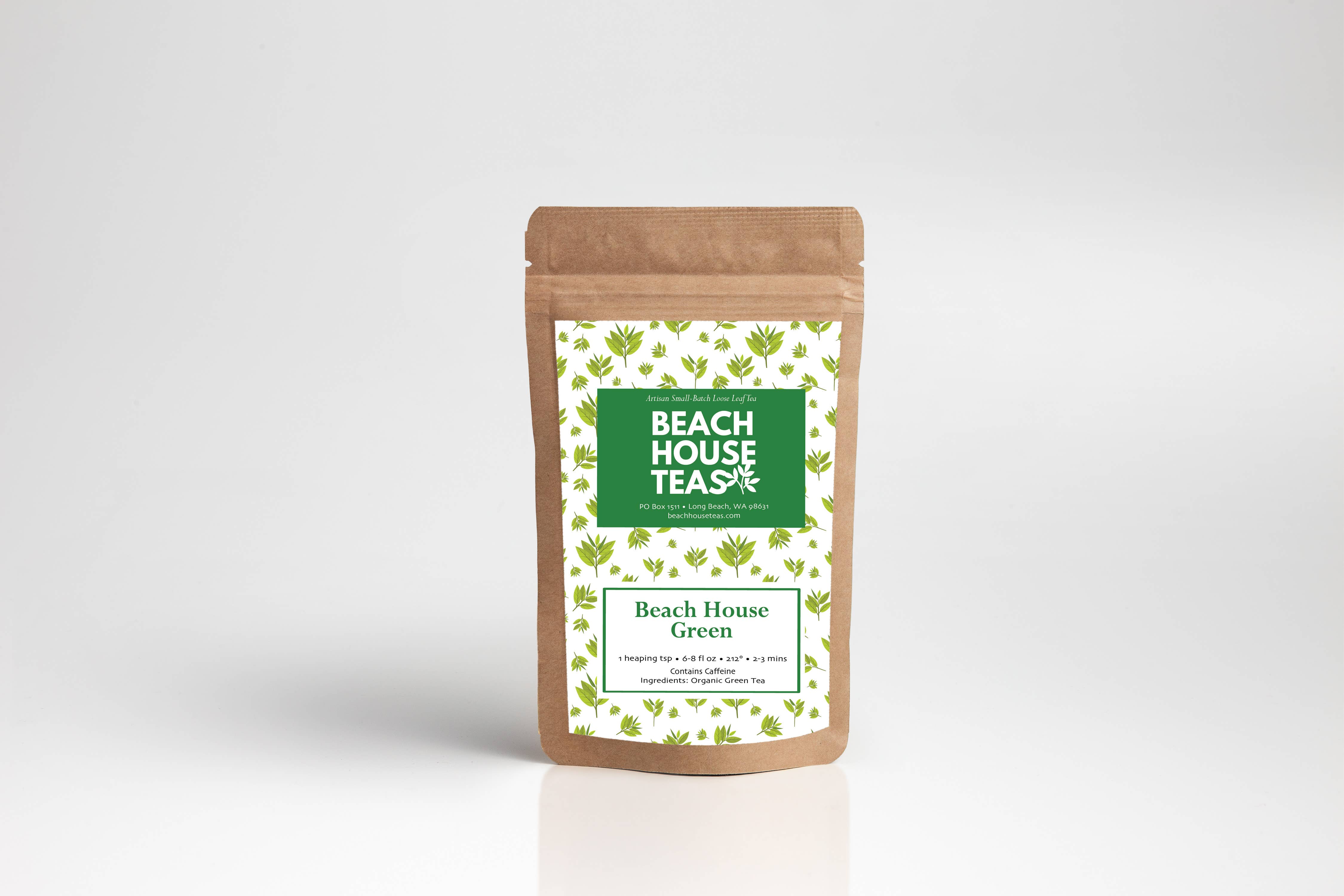 Beach House Teas – Engroshandel Løs te – Beach House Green Artisan løse bladte