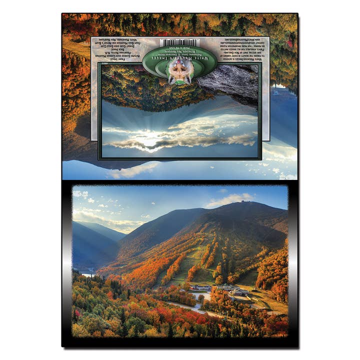 #3012 Cannon Sunrise Carte pour la vente par White Mountain Images