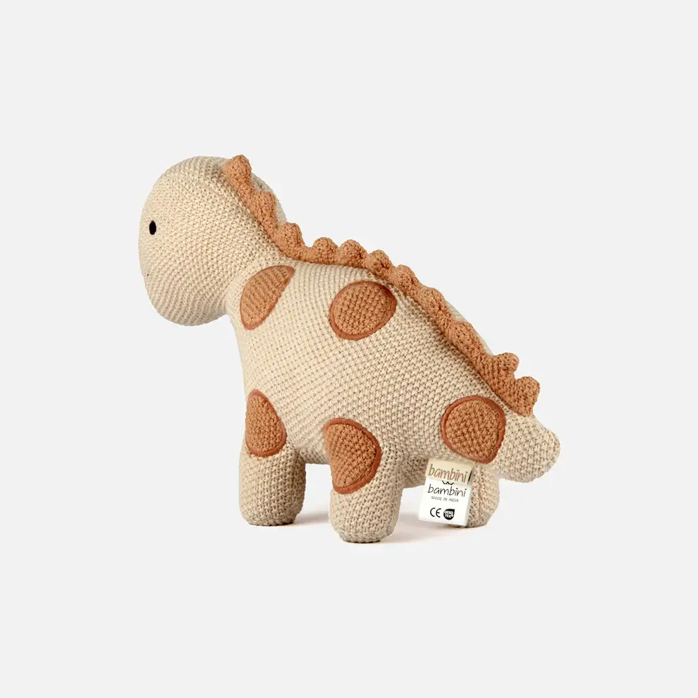 Bambini - Wholesale Stuffed/Plush Toy - Kids & Baby - Plush Toy|Handmade Cotton knitted Soft DINO Animal Toy3
