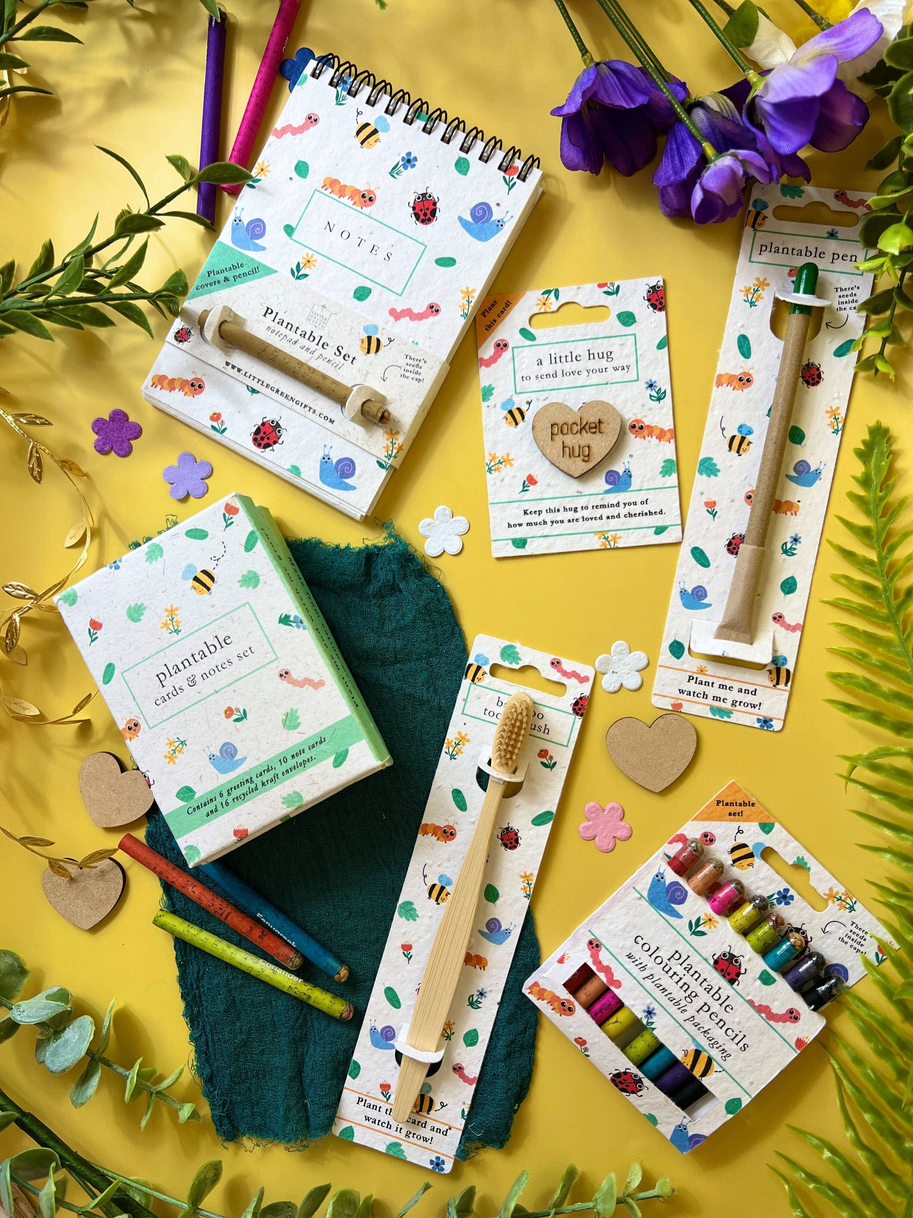 Little Green Gifts – wholesale Coloured pencil – Mixed Starter KIDS - BUNDLE2