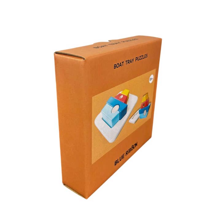 BASS&BASS - Wholesale Puzzle - Kids - 3D Wooden Puzzle Boat - Assemble & Stack12