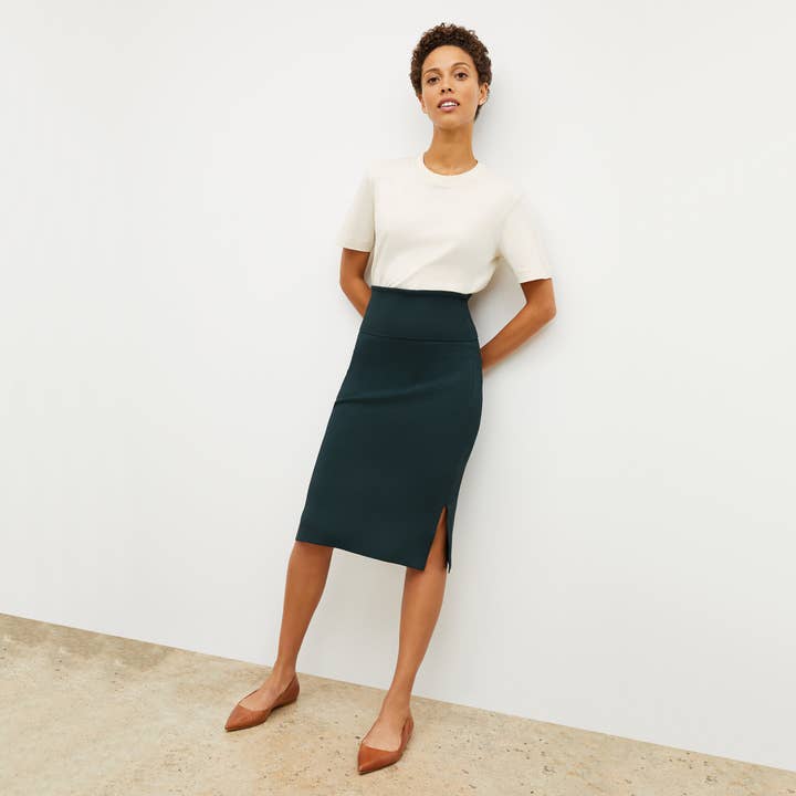 M.M.LaFleur - Wholesale T-Shirt - Women's - Leslie T-Shirt - Organic Pima Cotton :: Ivory