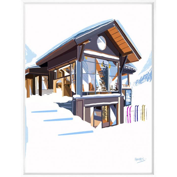 Atelier Contemporain - Wholesale Art Print - Fine Art Print - “The Chalet” - Jean-Philippe Henric3