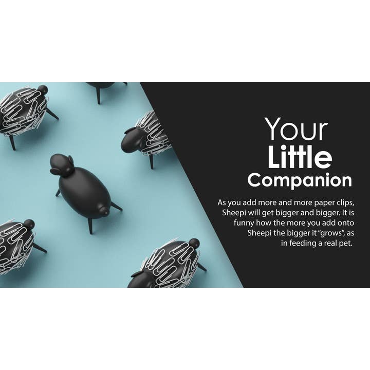Allocacoc DesignNest - Venta al por mayor Clips - Soporte magnético Sheepi para sujetapapeles7
