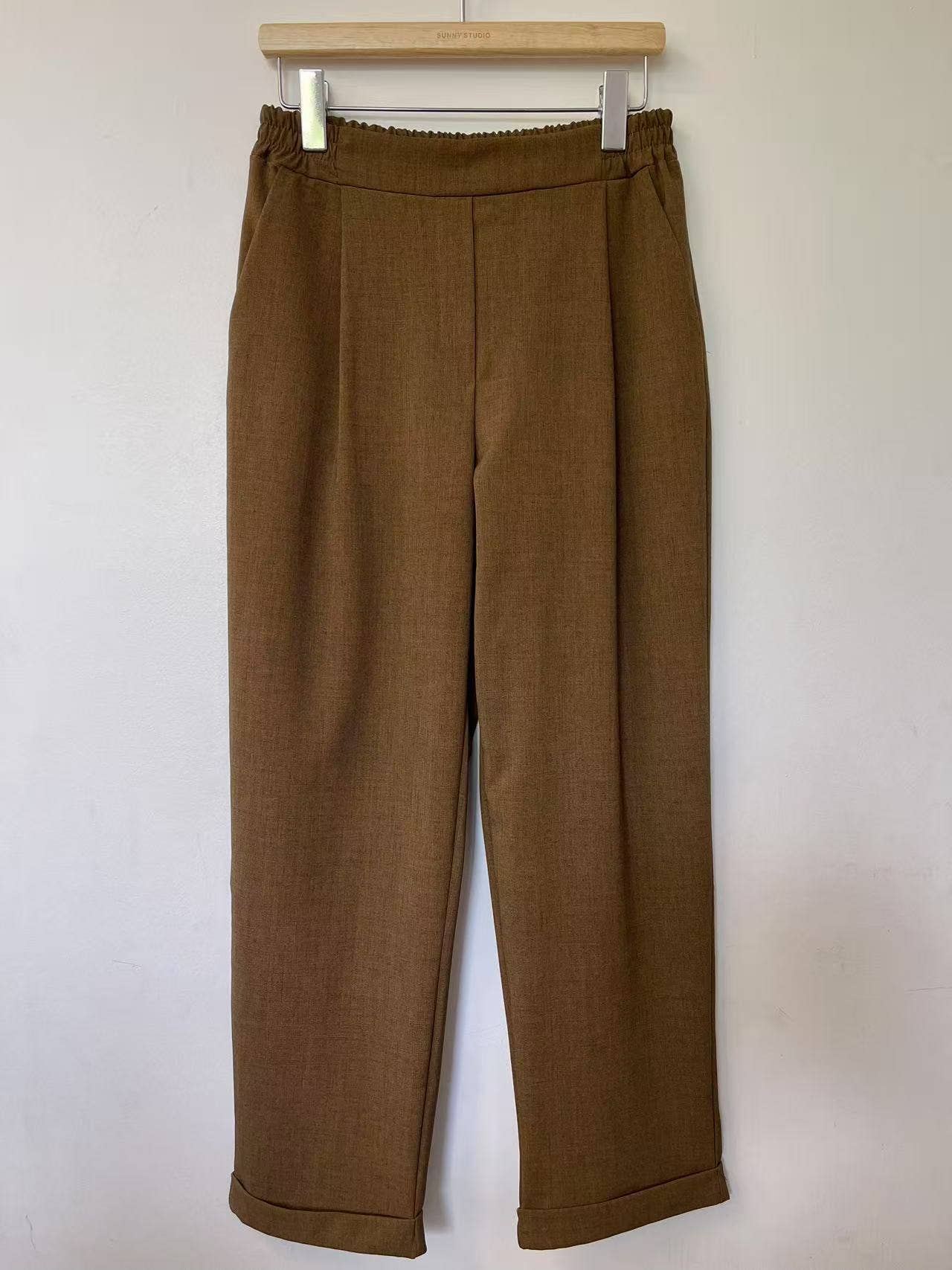 SUNNY STUDIO - Vente Pantalon – femme - Pantalon femme élégant en textile2