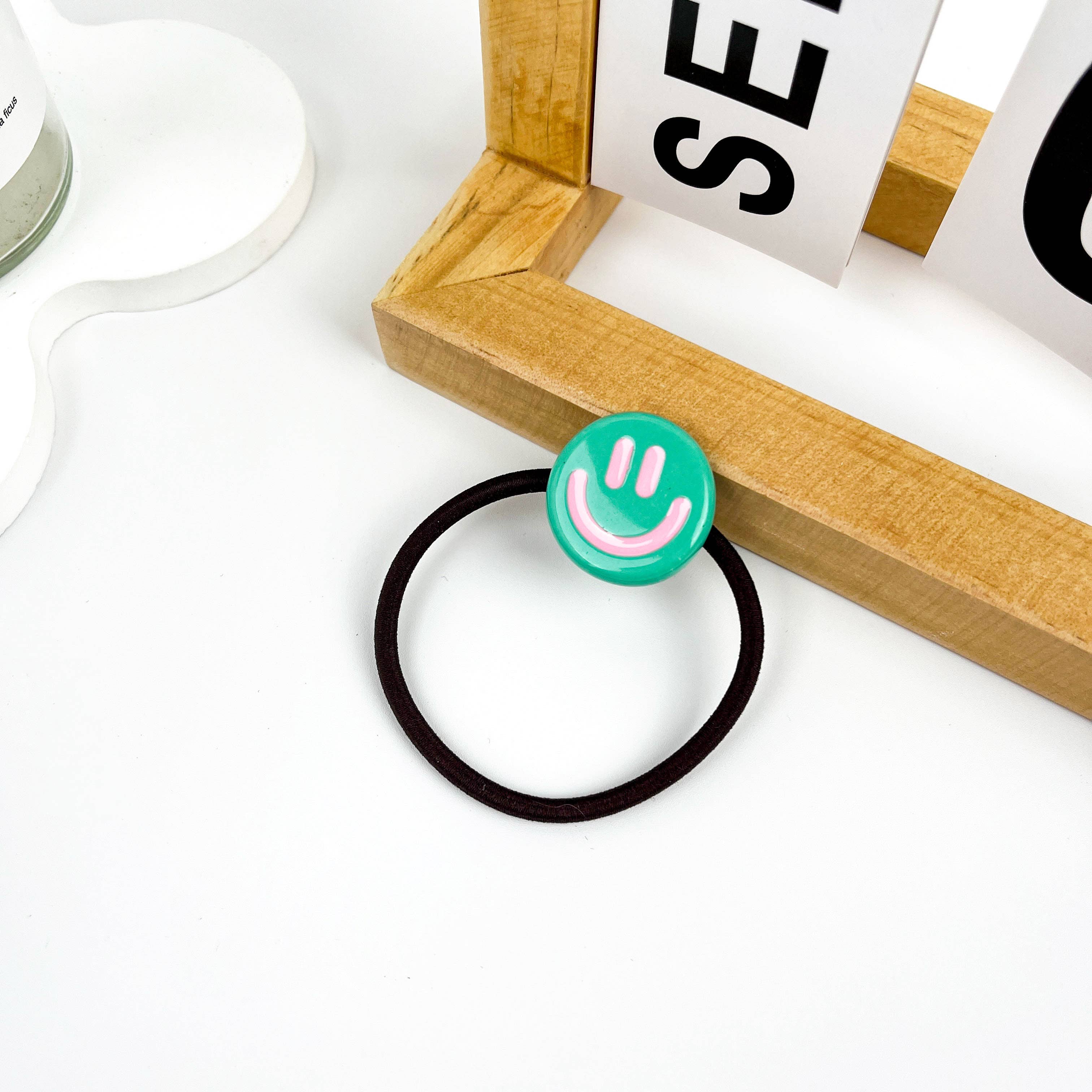 mildstyles - Wholesale Hair Tie - Cute smiley face hair tie6