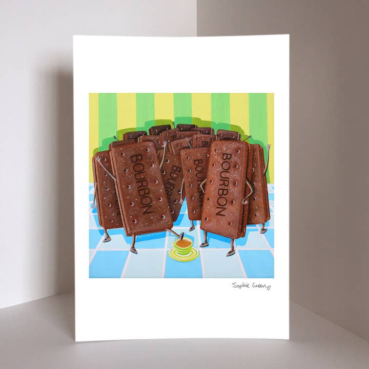 Bourbon Army Print for wholesale by Sophie Green Artist