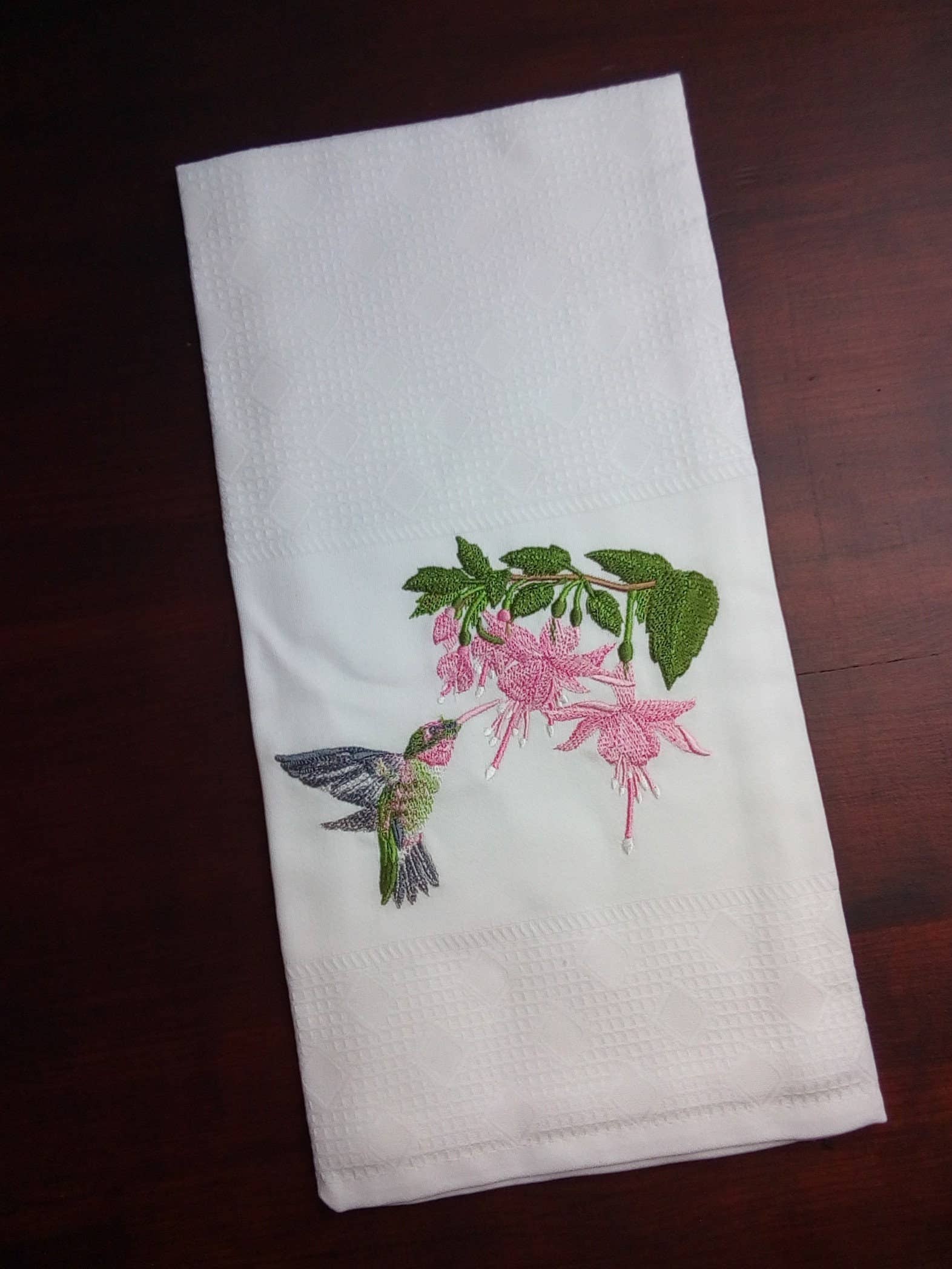 Nordlinen - Wholesale Tea Towel - Hummingbird Embroidery Towels For Face, Hand, Kitchen4