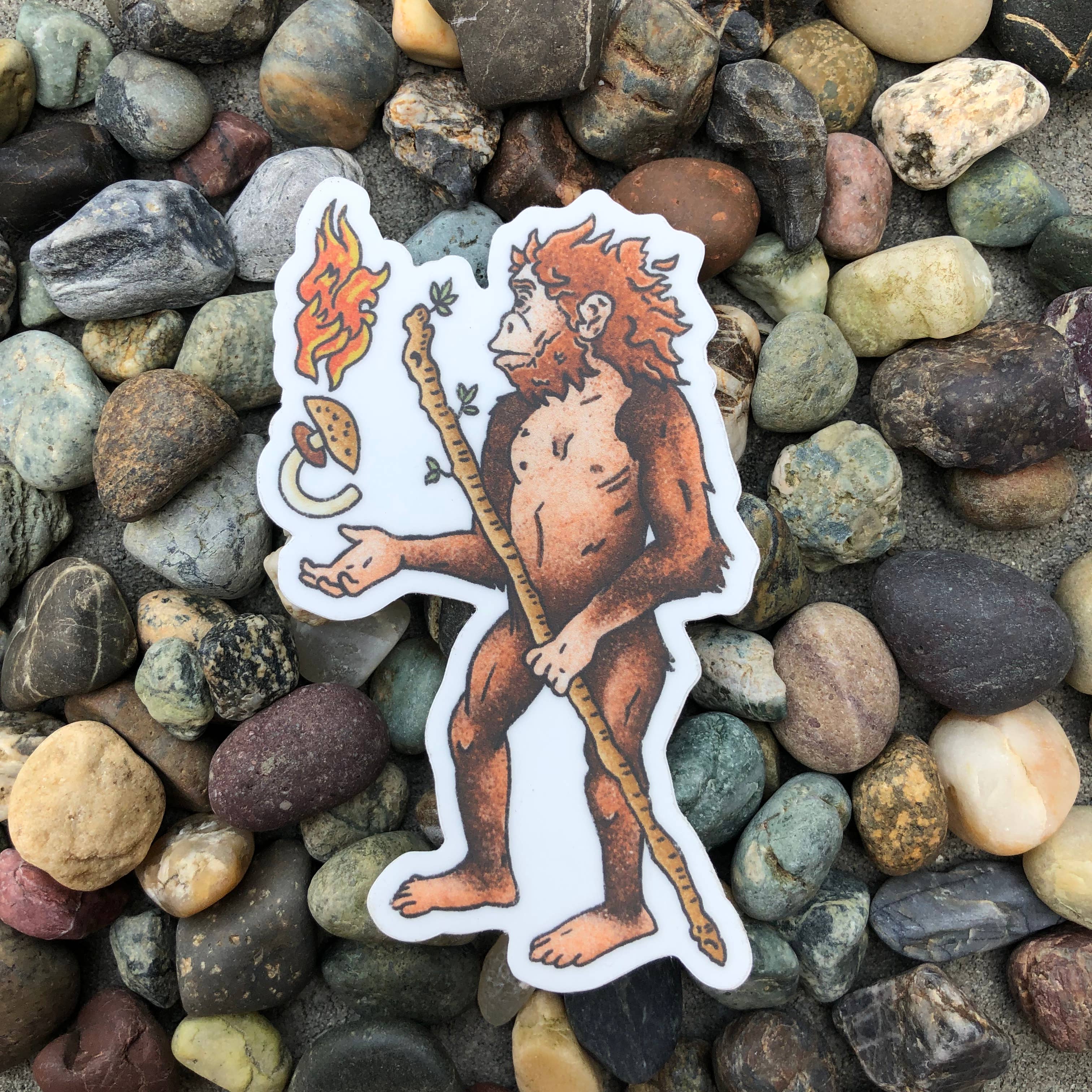 The Fungi Arcana – Großhandel Aufkleber – Stoned Ape Hypothesis - Vinyl-Aufkleber1