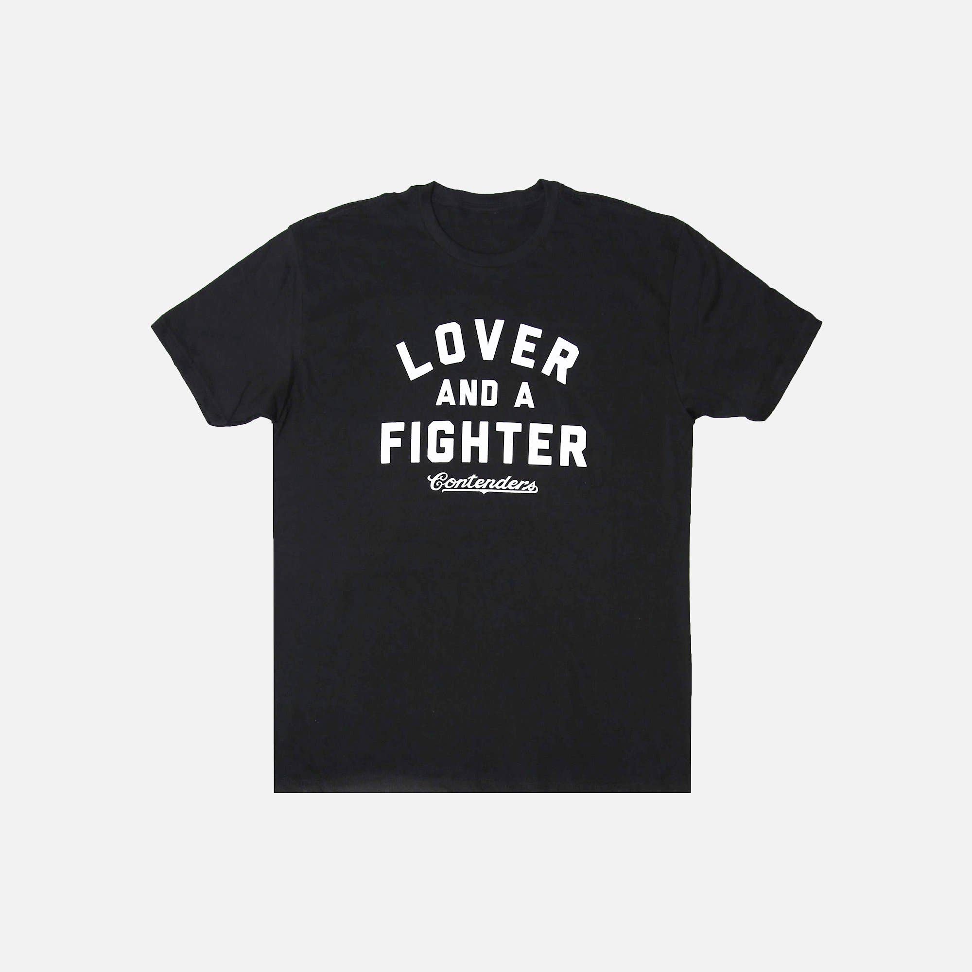 Contenders Clothing - Wholesale Screen Printed T-Shirt - Men's - MEN'S LOVER & FIGHTER SHIRT3