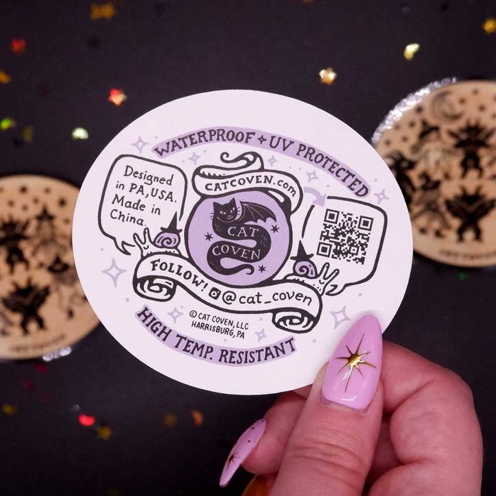 Cat Coven - Wholesale Sticker - Circle of Friends - Sticker 1