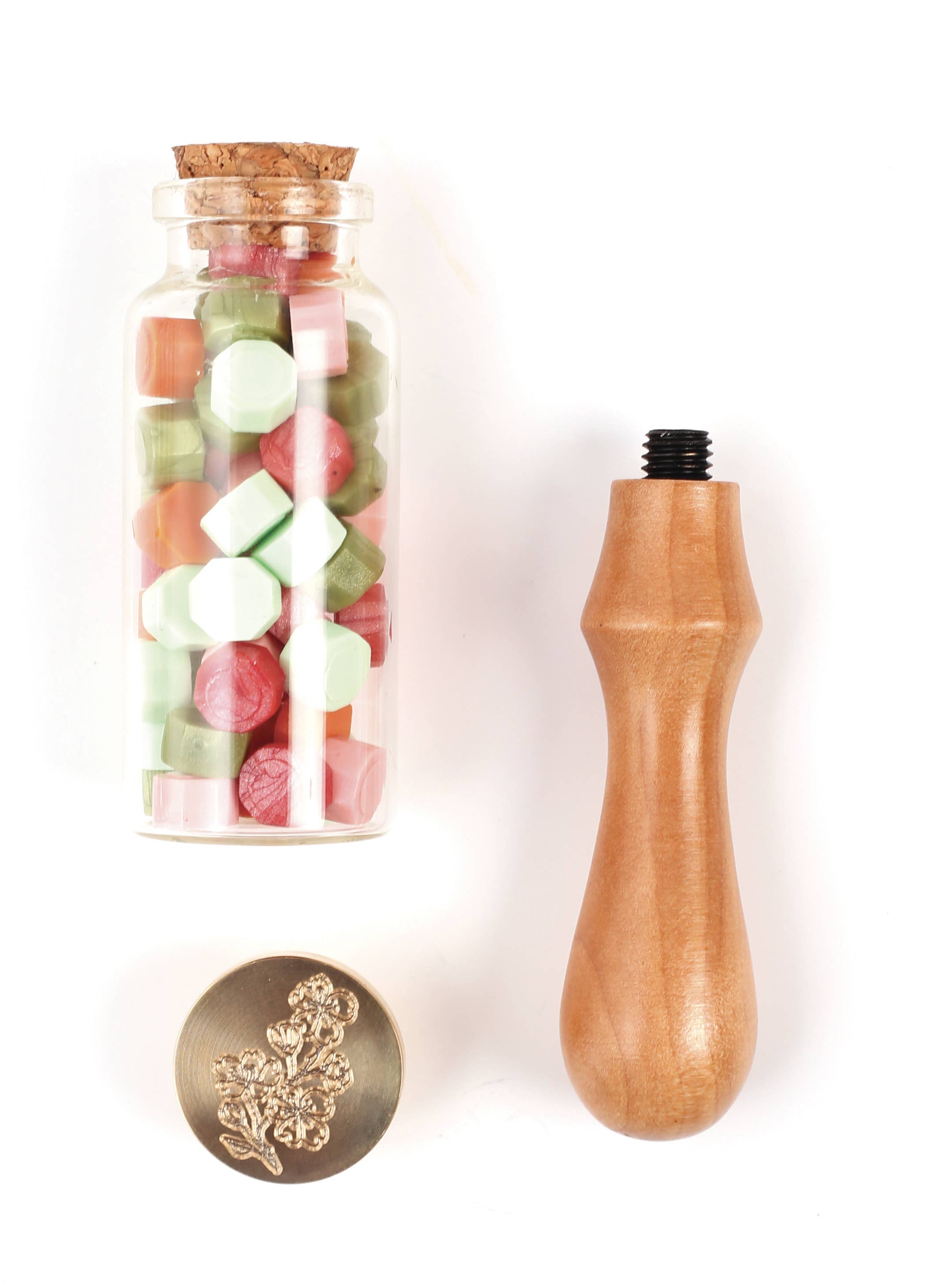 Graine Créative – wholesale Återförsäljarskyltning – Kit för blomformad sigill och förseglingsvax4