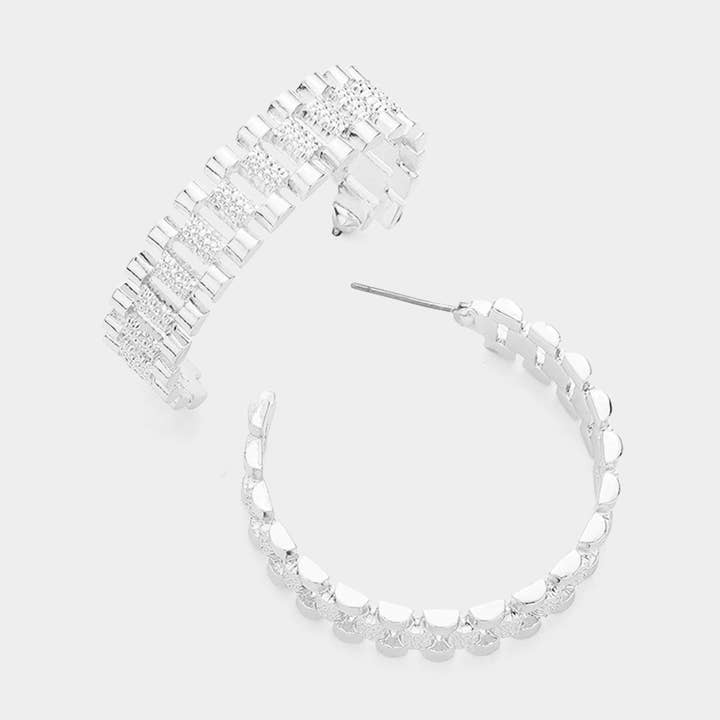 Sensibling Corp. - Wholesale Hoop Earrings - Metal Jubilee Hoop Earrings1