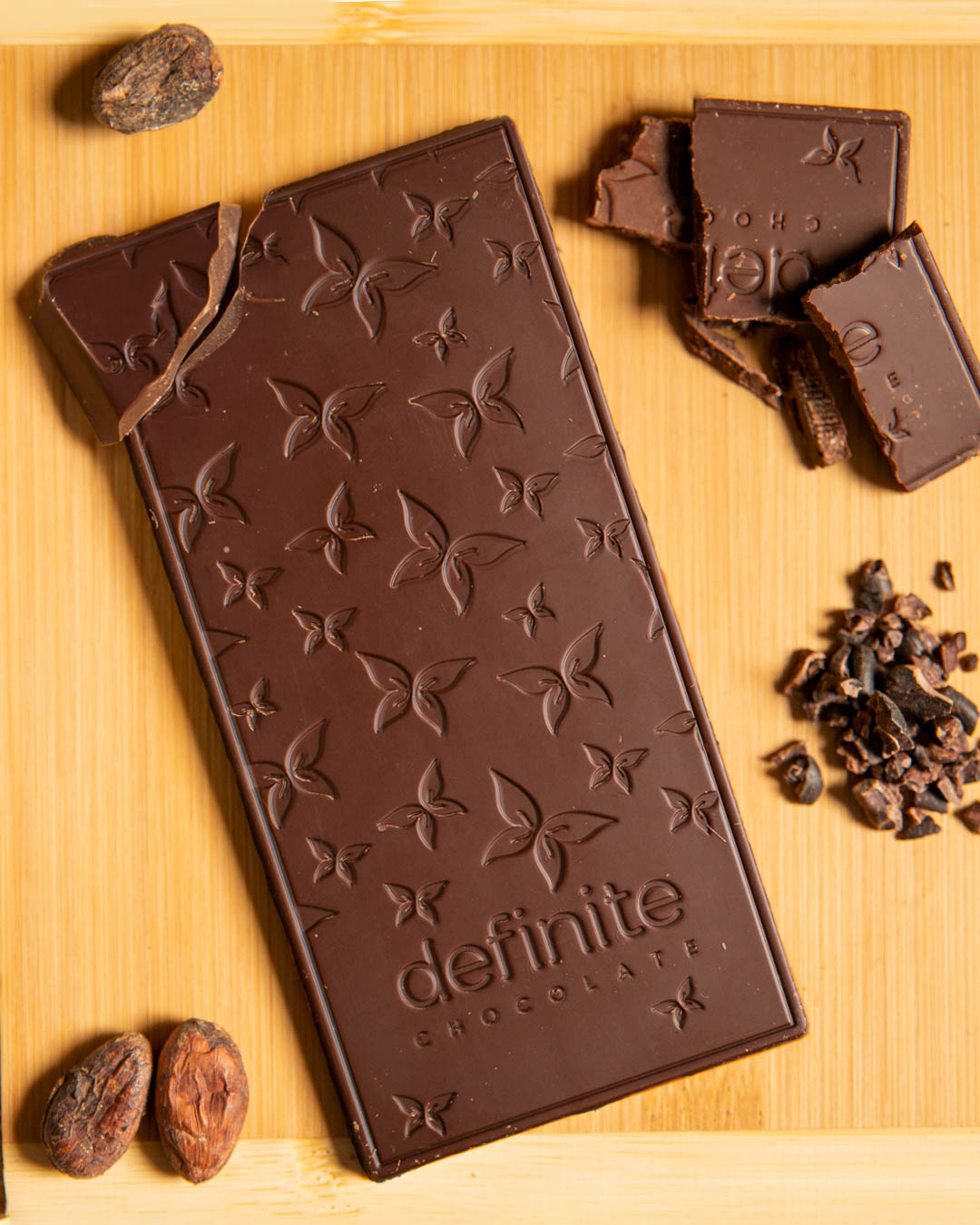 Definite Chocolate – wholesale Chocolate bar – Öko-Caribe 80%2