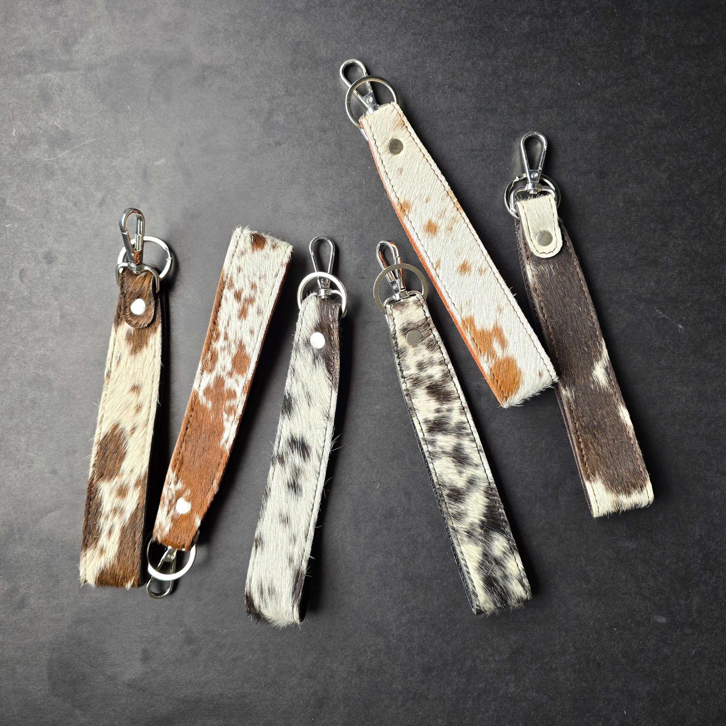 Ranchers Closet - Wholesale Keychain - Women's - Hair-on Western Long Keychain - Genuine Cowhide Keychain6