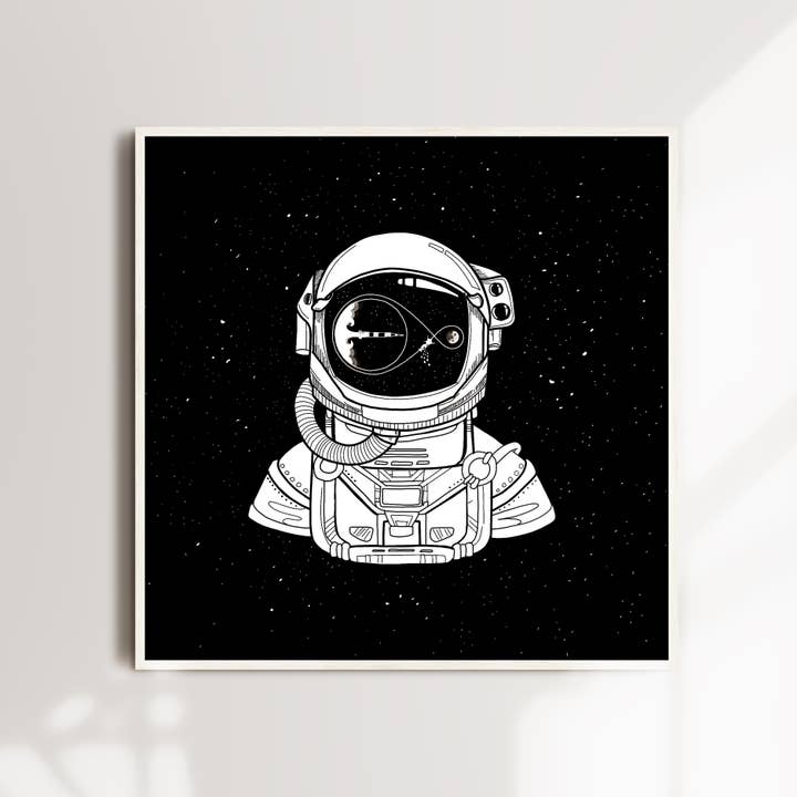 Apollo, Art Print (8x8",12x12") Stars Magic Cosmic Adventure for wholesale by NKassia