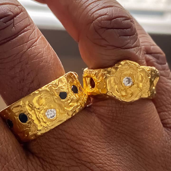 MOCA Jewellery - Wholesale Multi-Stone Ring - Stone Set Band9