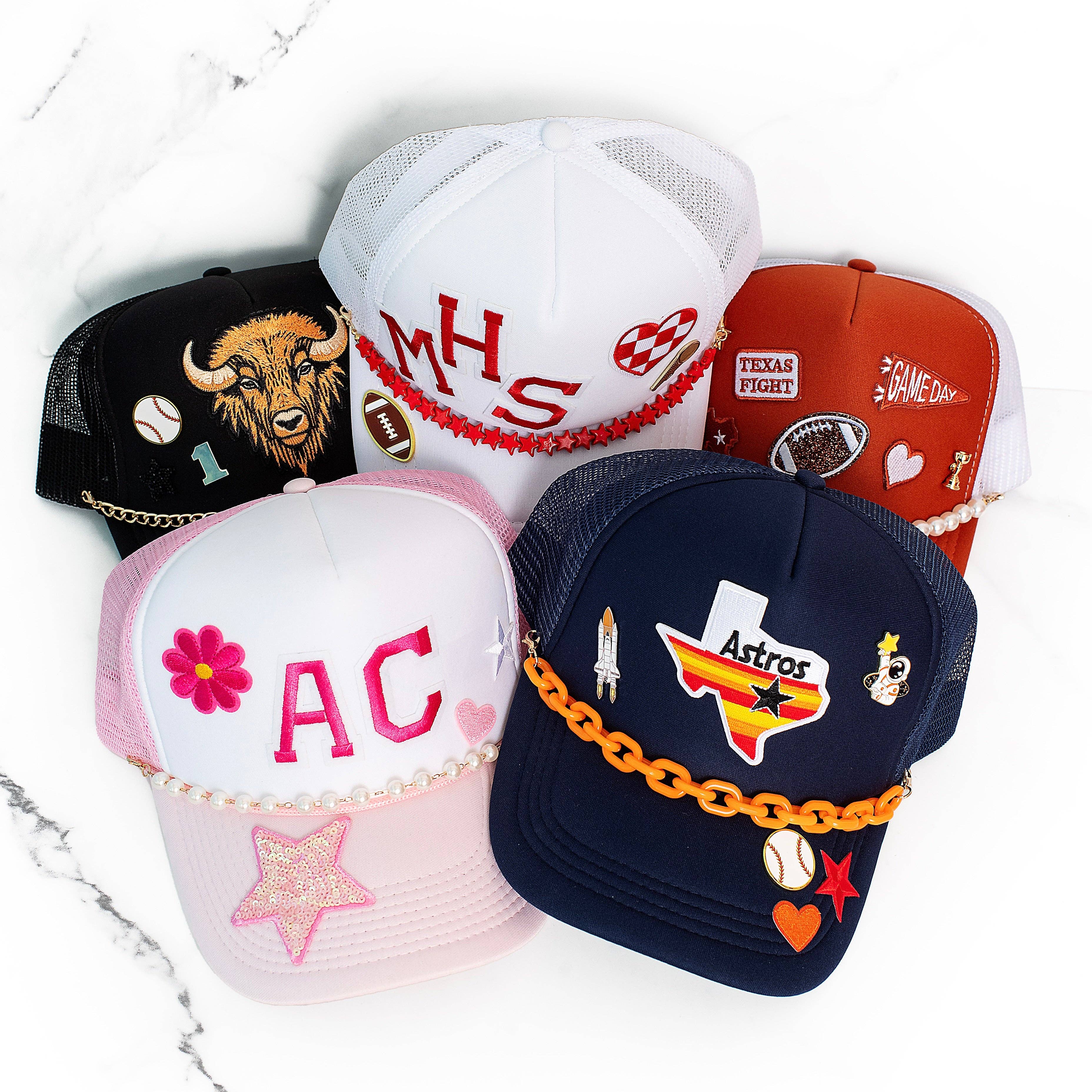 Golden Thread - Wholesale Hat Accessory - Women's - Trucker Hat Chains2