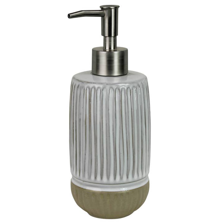 Morse Soap Pump, Ceramic for wholesale by HomArt