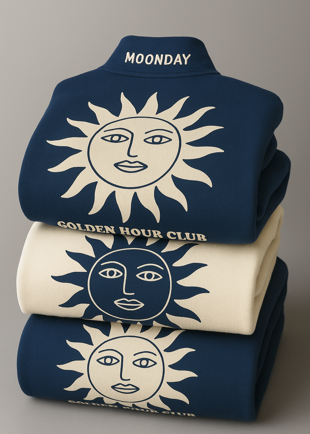 MOONDAY - Wholesale Graphic Sweatshirt - Women's - Hora Dorada3