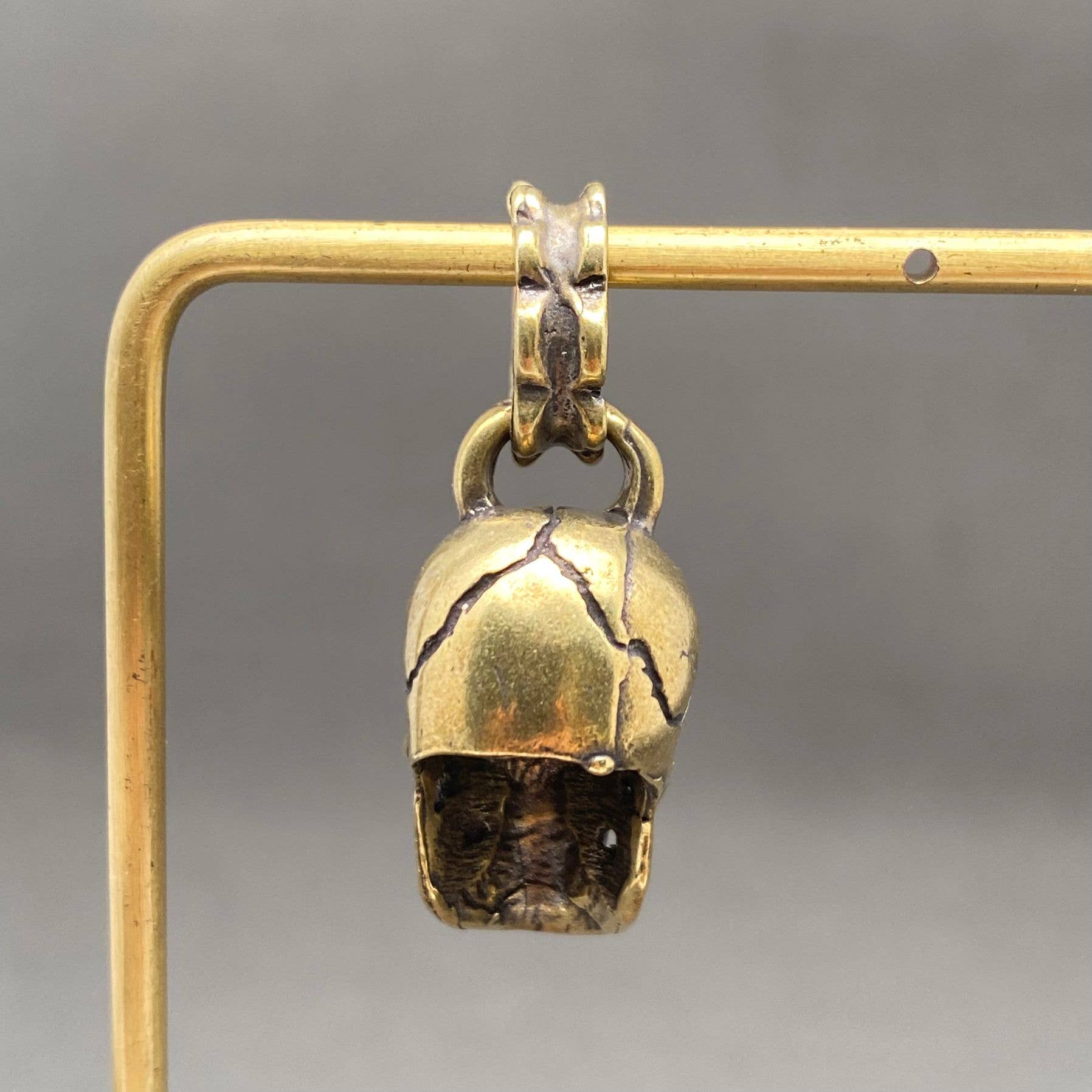 Mio Queena - Wholesale Keychain - Unisex - Brass Skull keychain Pendant2