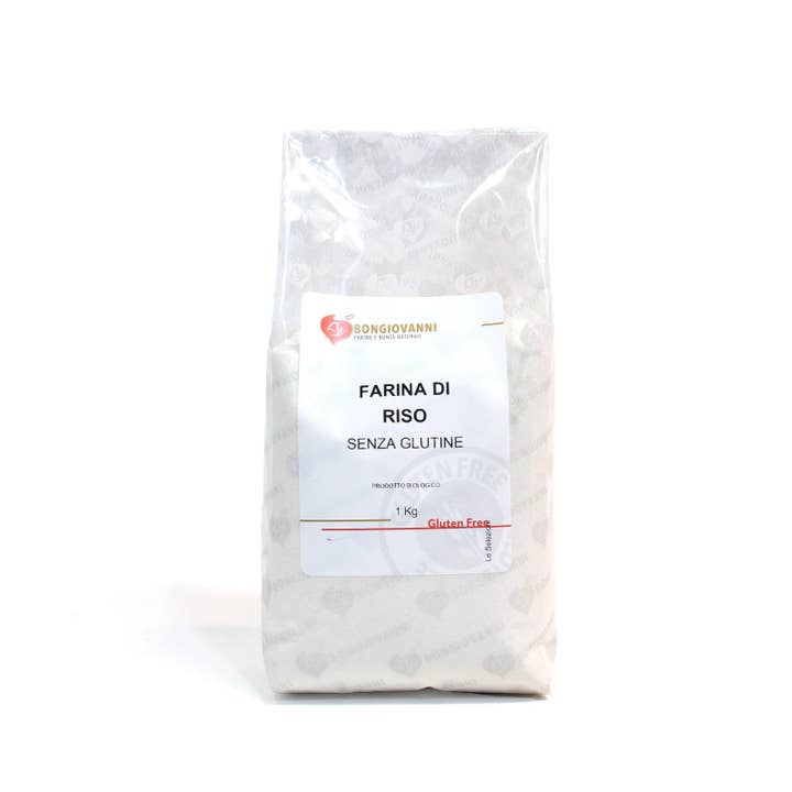 Farinha de arroz para assados doces e salgados - 1Kg por atacado de Molino Bongiovanni