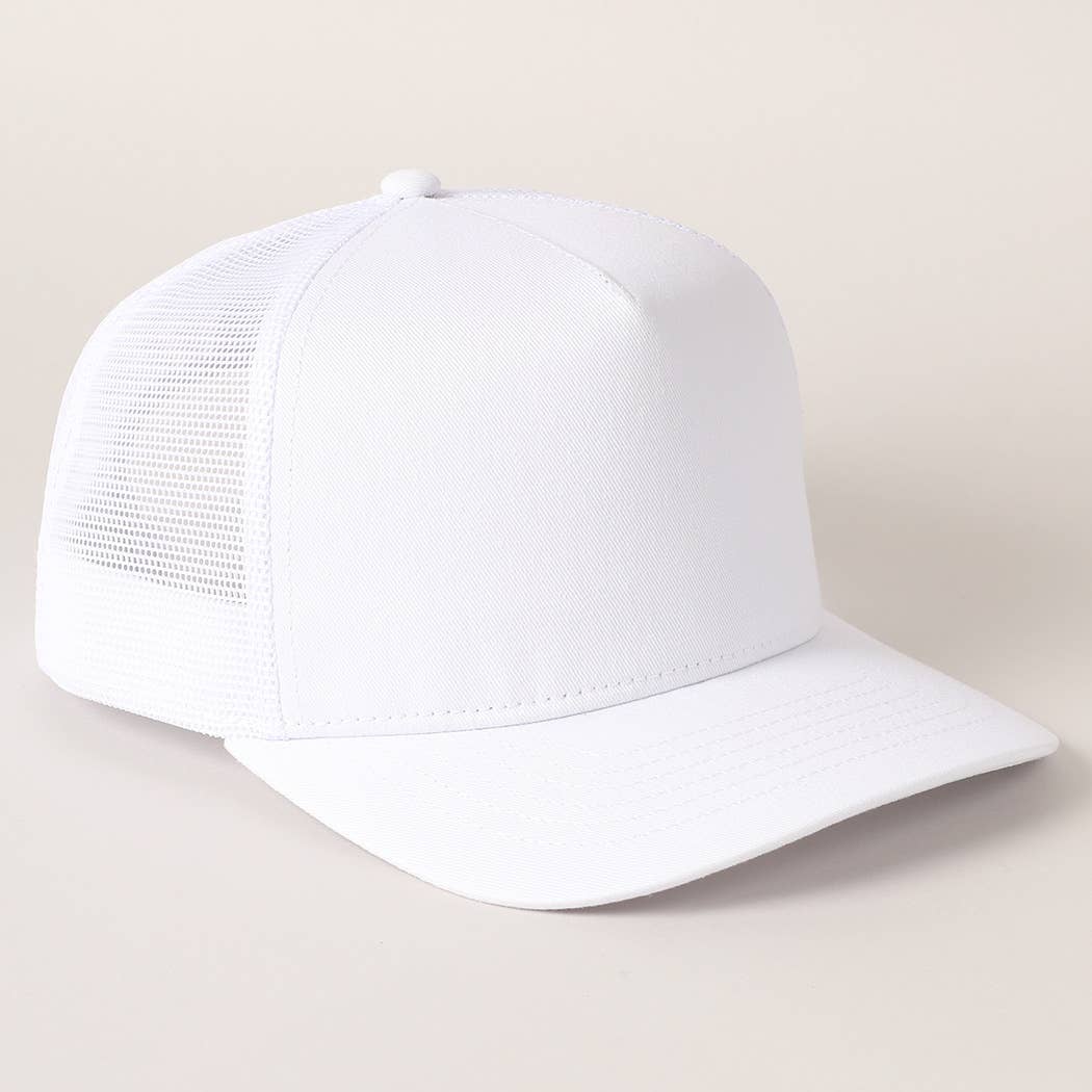 Fashion City – wholesale Truckerkeps – Unisex – Enfärgad bomullstruckerhatt med meshrygg25